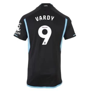 Leicester City Jamie Vardy #9 Uit tenue 2023-2024 Voetbalshirts Korte Mouw