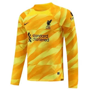 Liverpool Keeper Uit tenue 2023-2024 Voetbalshirts Lange Mouwen