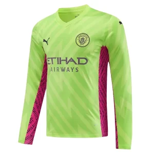 Manchester City Keeper Derde tenue 2023-2024 Voetbalshirts Lange Mouwen