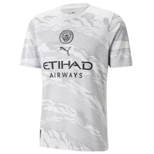 Manchester City Thuis tenue Dragon 2023-2024 Voetbalshirts Korte Mouw