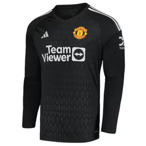 Manchester United Keeper Derde tenue 2023-2024 Voetbalshirts Lange Mouwen