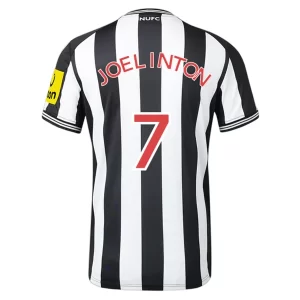 Newcastle United Joelinton #7 Thuis tenue 2023-24 Voetbalshirts Korte Mouw