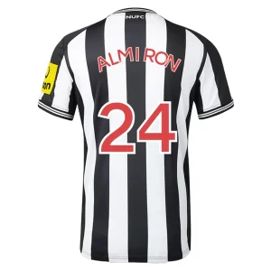 Newcastle United Miguel Almiron #24 Thuis tenue 2023-24 Voetbalshirts Korte Mouw
