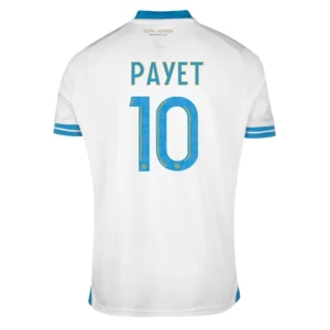 Olympique de Marseille Dimitri Payet #10 Thuis tenue 2023-2024 Voetbalshirts Korte Mouw