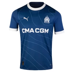 Olympique de Marseille Uit tenue 2023-2024 Voetbalshirts Korte Mouw