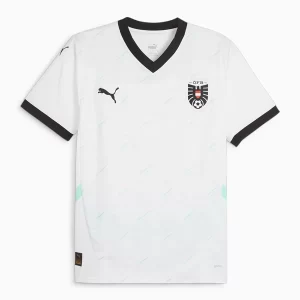 Oostenrijk Uit tenue EK 2024 Voetbalshirts Korte Mouw