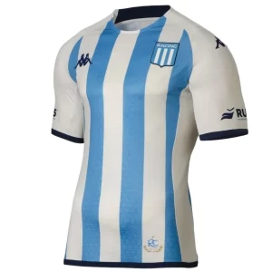 Racing Club Thuis tenue 2023-2024 Voetbalshirts Korte Mouw