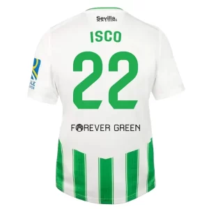 Real Betis Isco #22 Thuis tenue 2023-2024 Voetbalshirts Korte Mouw