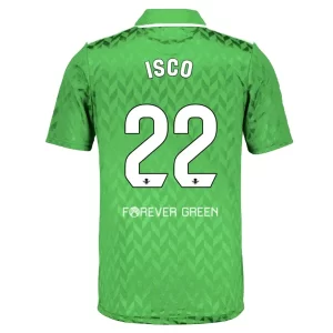 Real Betis Isco #22 Uit tenue 2023-2024 Voetbalshirts Korte Mouw
