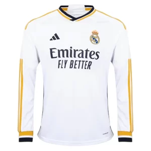Real Madrid Thuis tenue 2023-2024 Voetbalshirts Lange Mouwen
