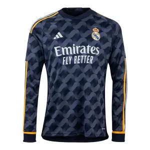 Real Madrid Uit tenue 2023-2024 Voetbalshirts Lange Mouwen