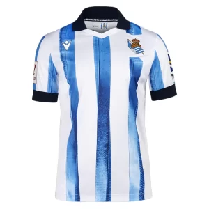 Real Sociedad Thuis tenue 2023-2024 Voetbalshirts Korte Mouw