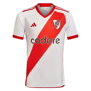 River Plate Thuis tenue 2023-2024 Voetbalshirts Korte Mouw