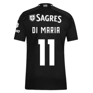 SL Benfica Ángel Di María #11 Uit tenue 2023-2024 Voetbalshirts Korte Mouw