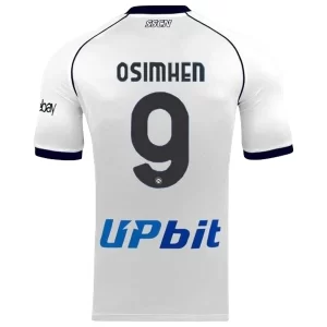 SSC Napoli Victor Osimhen #9 Uit tenue 2023-2024 Voetbalshirts Korte Mouw