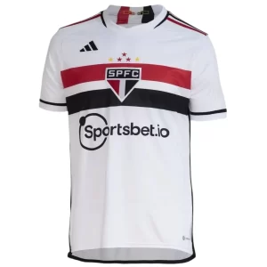 São Paulo FC Thuis tenue 2023-2024 Voetbalshirts Korte Mouw