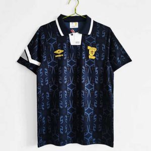 Schotland 1992/93 Thuis tenue Korte Mouw Retro Voetbalshirts