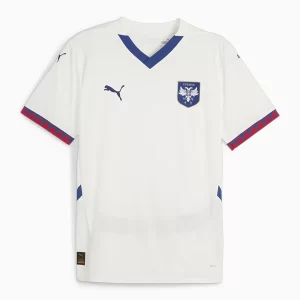 Servië Uit tenue EK 2024 Voetbalshirts Korte Mouw