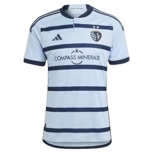 Sporting Kansas City Thuis tenue 2023-2024 Voetbalshirts Korte Mouw