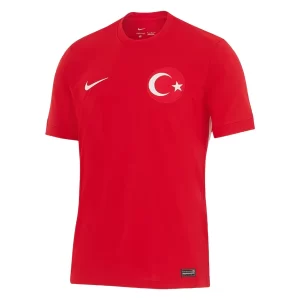 Turkije Uit tenue EK 2024 Voetbalshirts Korte Mouw