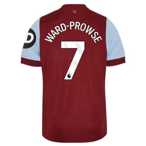 West Ham United James Ward-Prowse #7 Thuis tenue 2023-2024 Voetbalshirts Korte Mouw