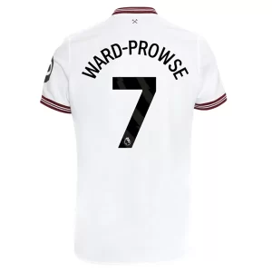 West Ham United James Ward-Prowse #7 Uit tenue 2023-2024 Voetbalshirts Korte Mouw