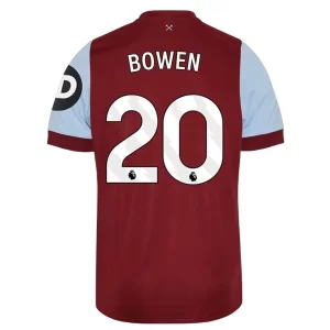 West Ham United Jarrod Bowen #20 Thuis tenue 2023-2024 Voetbalshirts Korte Mouw
