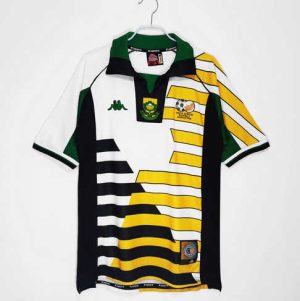 Zuid-Afrika 1998 Thuis tenue Korte Mouw Retro Voetbalshirts