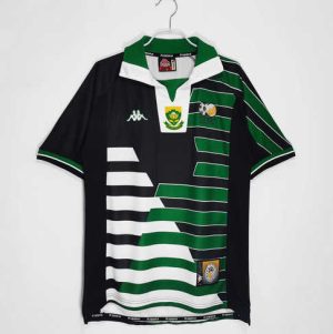 Zuid-Afrika 1998 Uit tenue Korte Mouw Retro Voetbalshirts