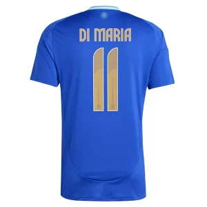 Copa América 2024 Voetbalshirts Argentinië Angel Di Maria #11 Uit tenue Korte Mouw