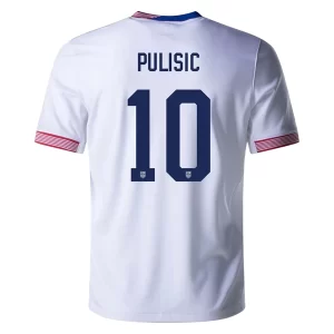 Copa América 2024 Voetbalshirts Verenigde Staten Christian Pulisic #10 Thuis tenue Korte Mouw