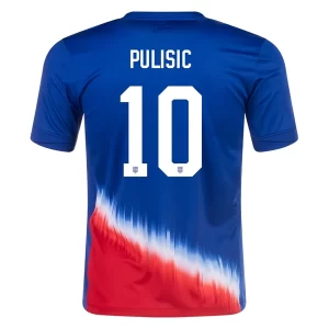 Copa América 2024 Voetbalshirts Verenigde Staten Christian Pulisic #10 Uit tenue Korte Mouw