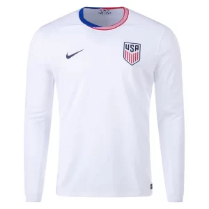 Copa América 2024 Voetbalshirts Verenigde Staten Thuis tenue Lange Mouwen