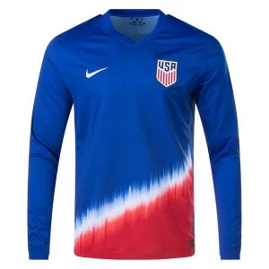 Copa América 2024 Voetbalshirts Verenigde Staten Uit tenue Lange Mouwen