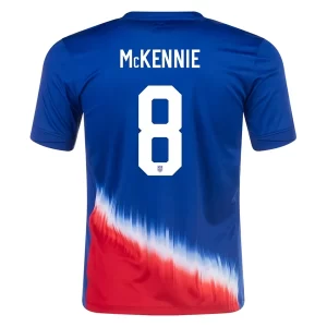 Copa América 2024 Voetbalshirts Verenigde Staten Weston McKennie #8 Uit tenue Korte Mouw