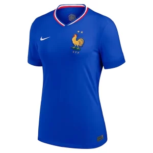 Dames EK 2024 Frankrijk Voetbalshirts Thuis tenue Korte Mouw