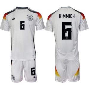 EK 2024 Duitsland Voetbaltenue 2024/25 Joshua Kimmich #6 Thuis tenue Korte Mouw (+ Korte broeken)