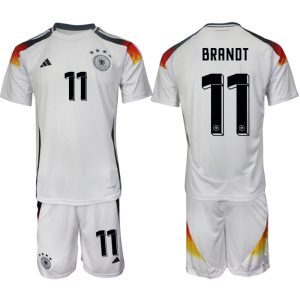 EK 2024 Duitsland Voetbaltenue 2024/25 Julian Brandt #11 Thuis tenue Korte Mouw (+ Korte broeken)