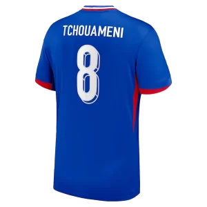 EK 2024 Frankrijk Voetbalshirts Aurelien Tchouameni #8 Thuis tenue Korte Mouw