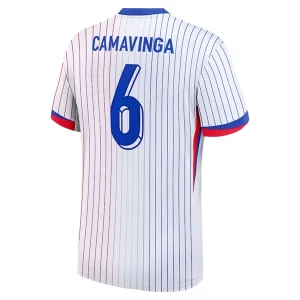 EK 2024 Frankrijk Voetbalshirts Eduardo Camavinga #6 Uit tenue Korte Mouw