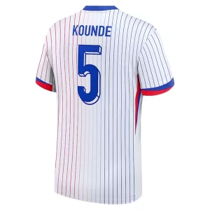 EK 2024 Frankrijk Voetbalshirts Jules Kounde #5 Uit tenue Korte Mouw