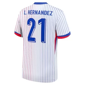 EK 2024 Frankrijk Voetbalshirts Lucas Hernandez #21 Uit tenue Korte Mouw