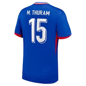 EK 2024 Frankrijk Voetbalshirts Marcus Thuram #15 Thuis tenue Korte Mouw