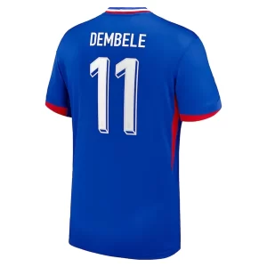 EK 2024 Frankrijk Voetbalshirts Ousmane Dembele #11 Thuis tenue Korte Mouw