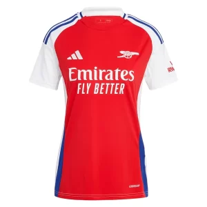 Goedkope Dames Arsenal Voetbaltenue 2024/25 Thuis tenue Korte Mouw Kopen