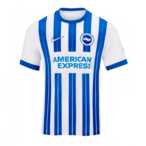 Nieuwe 2024-25 Brighton Hove Albion Thuis tenue met korte mouwen voor Heren Kopen