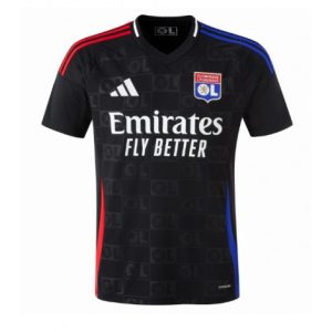 Nieuwe 2024-25 Olympique Lyonnais Uit tenue met korte mouwen voor Heren Kopen